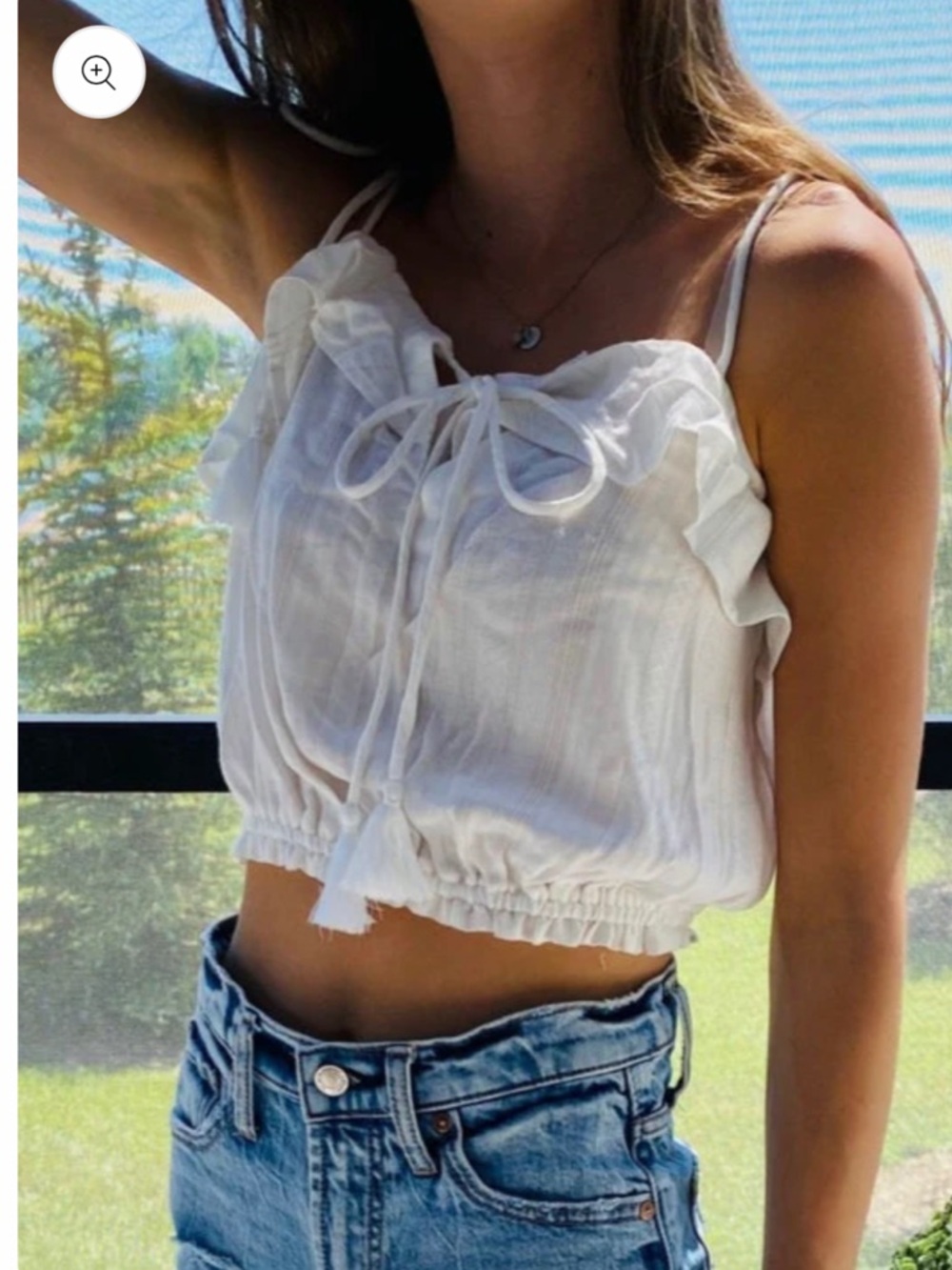 SALTWATER LUXE IRIS SHIMMER TANK size medium